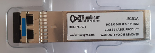 Fibras Opticas: Modulo Sfp Fluxlight Hp 9151a 10g- Lr-1310nm