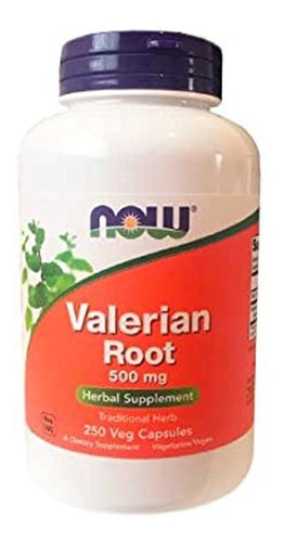 Now Foods Raíz De Valeriana 0.0011 Lb, Valerian Root 1, 1