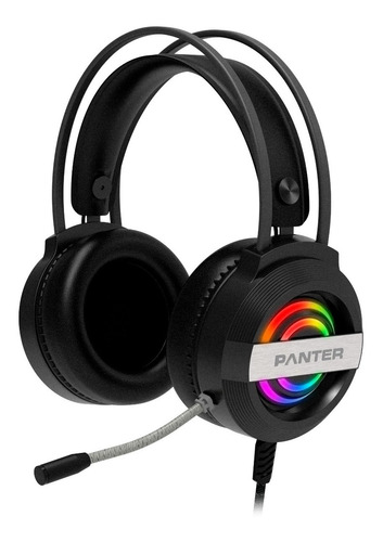 Imagen 2 de 6 de Auricular Gamer | Led Rgb | Panter Gh203