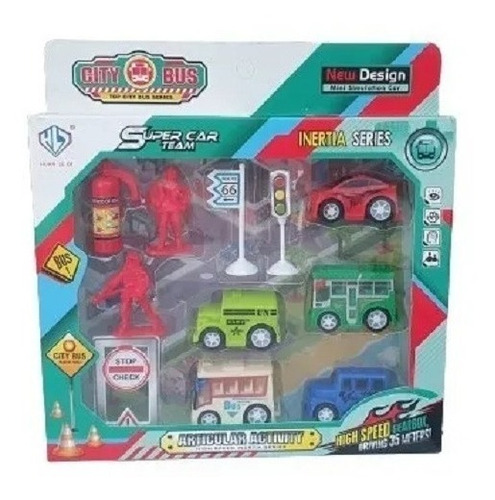 De Ciudad Autobus Y Ciudad Bomberos City Rescue