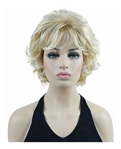 Pelucas - Lydell 10  Women's Short Soft Super Curly Wig Laye