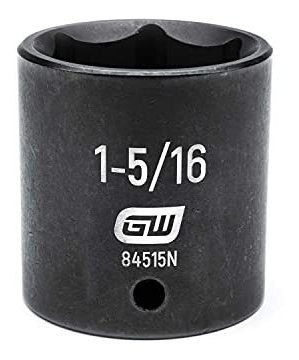 Gearwrench 1/2  Drive 6 Pt. Standard Impact Socket, 55kw1