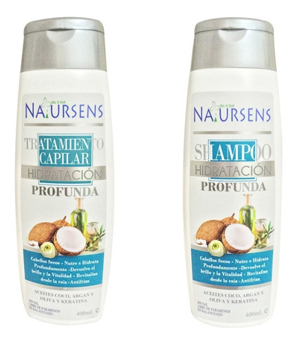 Shampoo Tratamiento Argan Coco - mL a $67