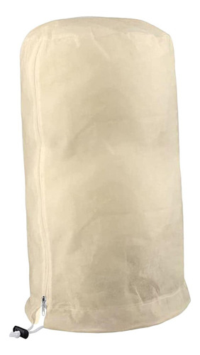 Cubierta Para Plantas Con Cordón Bolsa Beige 140cmx200cm