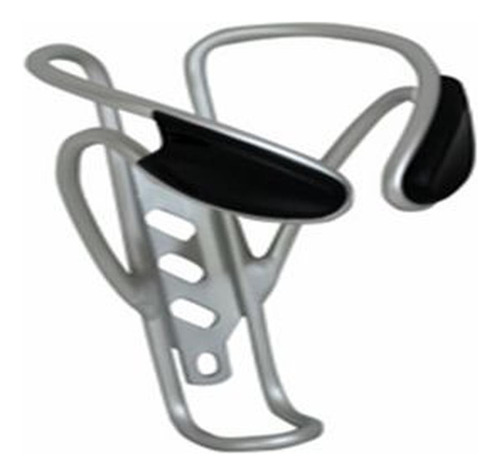 Porta Anfora Para Bicicleta De Aluminio Plata Ebon Gospel