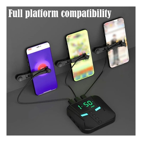 Clicker Automático De 6 Portas - 50 Cliques/segundo Para