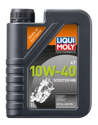 Aceite De Moto 4t 10w40 Scooter Mb Mineral 1l Lm20832