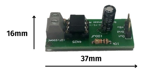 Sensor De Tensão Ac 127/220v Para Arduino Esp Raspberry Pi