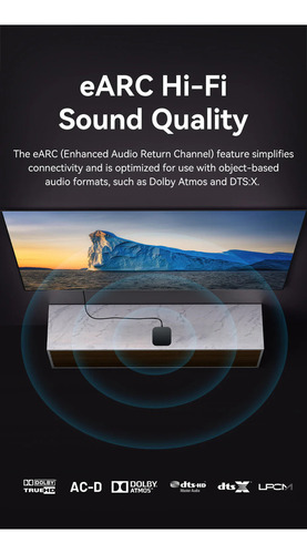 Cable Hdmi 2.1 Fibra Optica Vention - Certificado Profesional - 20 Metros - Ultra Hd 8k 60hz 48gbps Optico - Hdr Dolby Atmos Earc - Para Pc / Notebook / Tv Proyector / Macbook / Consola - Albbq