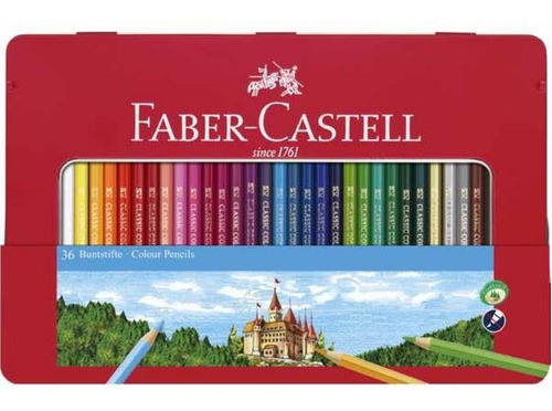 Lapices Faber Castell Lata X36 Ecolapices