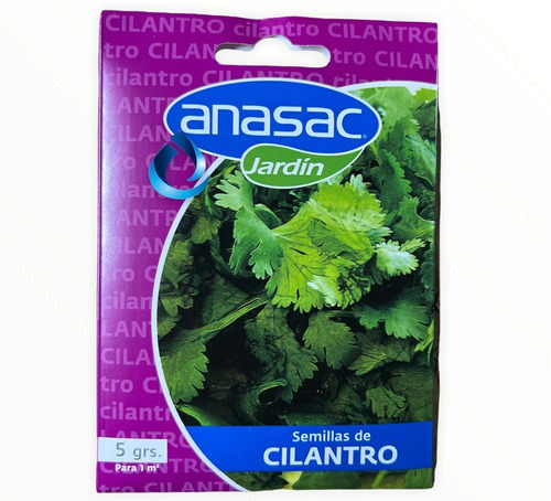 Semillas Cilantro 5 Gr - Anasac - Jardín