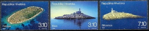 2010 Arquitectura- Faros - Croacia Mnh
