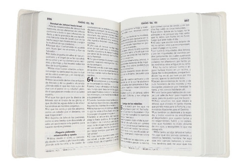 Imagen 5 de 5 de Biblia Rvr-1960 Chica Imitación Piel Blanca (para Boda)