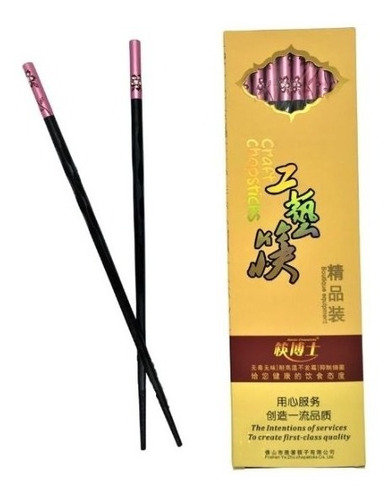 Cajax10 Pares Palitos Chinos Reutilizables Chopstick Rosas