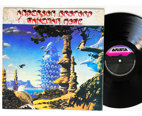 Anderson Bruford Wakeman Howe - Vinilo Argentina Lp Ex/vg+