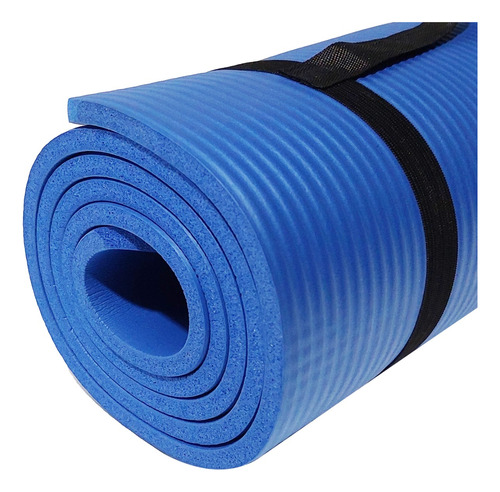 Mat Yoga Profesional + Elástico Transporte Colchoneta