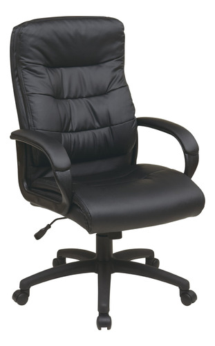 Work Smart Fl7480-u6 Silla Ejecutiva De Piel Sinttica Con Re