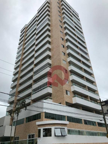 Imagem 1 de 25 de Apartamento Com 3 Dormitórios À Venda, 104 M² Por R$ 450.000,00 - Tupi - Praia Grande/sp - Ap2586