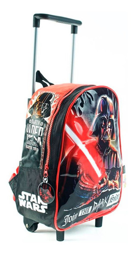 Mochila Star Wars Basica C/carro 12 Niños 89201