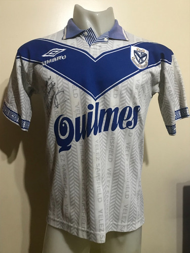 Camiseta Velez Campeón Umbro 1996 Camps #10 Argentina T. S