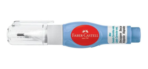 Mini Caneta Corretiva - 4ml Faber-castell - Azul
