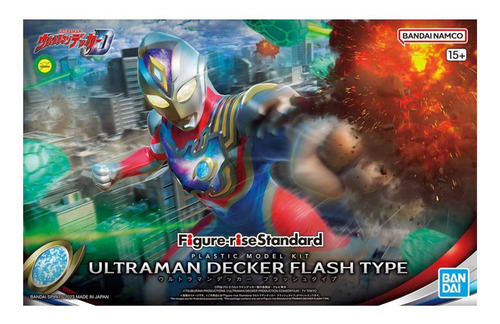 Model Kit Ultraman Decker Flash Type Rise Standard Bandai