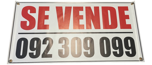 Cartel Se Vende Se Alquila Inmobiliaria Lona 150 X 60 Cms