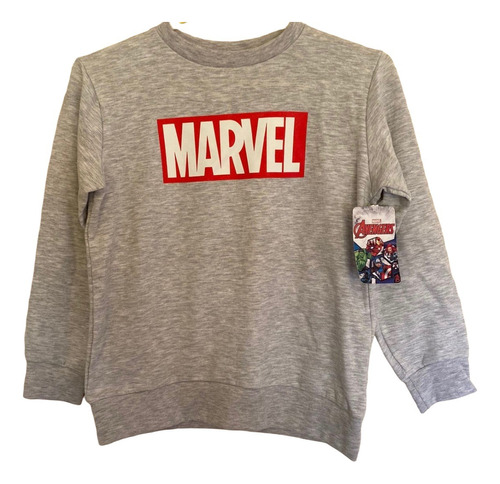 Poleron Marvel Avengers - Talla 8 - Original Nuevo