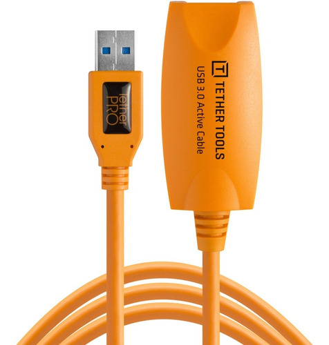 Tether Tools Tetherpro Usb 3.0 Cable De Extensión Activa Color Naranja