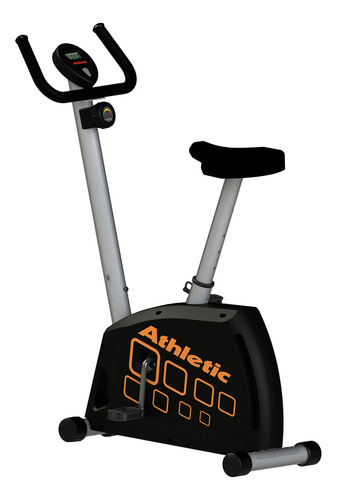Bicicleta Ergométrica Athletic Clb 10 Vertical Suporta 150kg Cor Cinza