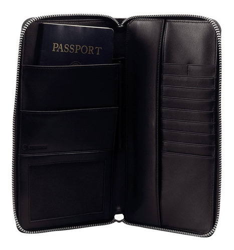 Imagen 2 de 9 de Portadocumentos De Cuero Victorinox Altius 3.0 Cortina