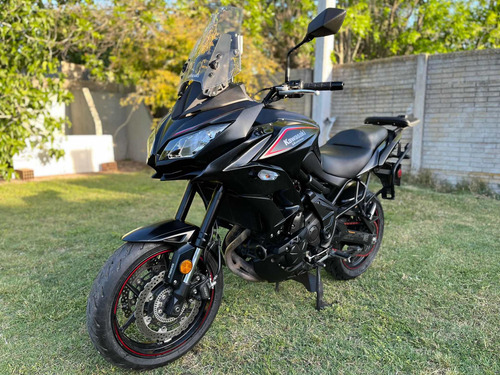 Imagen 12 de 18 de Kawasaki Versys 650 2018 C/accesorios, Única Mano, 41.700km