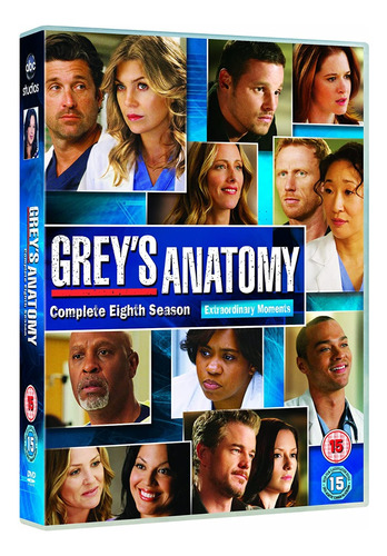 Anatomía De Grey - Grey's Anatomy Temp 8 Blu-ray Latino