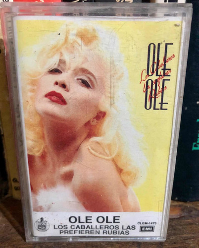 Cassette Musica Olé Olé - Los Caballeros Las Prefieren Rubia