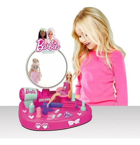 Barbie Beauty Play Set With 12 Accessories By Toy Shock (Usado)