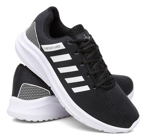 Tênis Esportivo Masculino Designer Premium Kit Com 2 Pares
