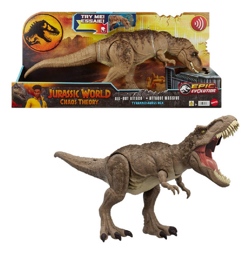 Mattel Jurassic World T. Rex Chaos Theory Hxf53