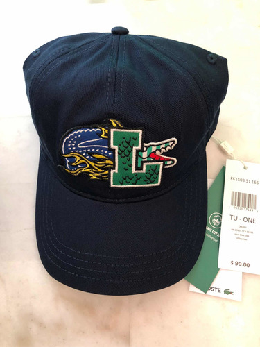 Gorra Lacoste Rk1503 100% Algodón Unitalla