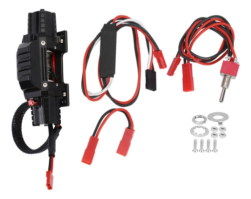 Guincho De Metal De Motor Duplo Rc Com Interruptor De 3º Can