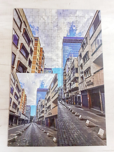 Puzzle 46x31 Con 140 Caja Tradicional, Madera Fibrofacil