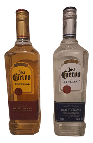 Tequila José Cuervo Dorado + Silver Pack X 2