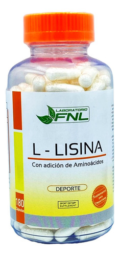 L-lisina Big Size 180 Cápsulas Fnl