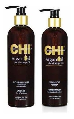 1 Shampoo Y Acondicionador Argan Oil 340 Ml Cada Uno