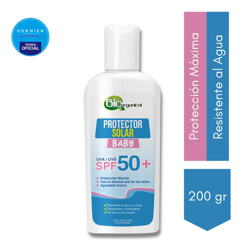 Protector Solar En Crema Baby  Biorganica