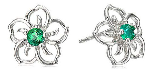 Pendientes Flor Plata Ley Amazon Essentials