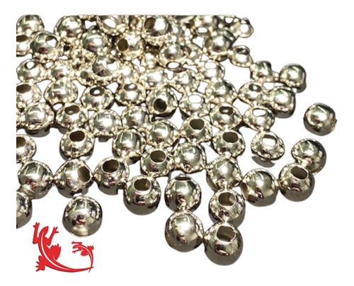 Bolitas Perlas De Metal 5 Mm, Armado Bijou,oferta!, 250gram 