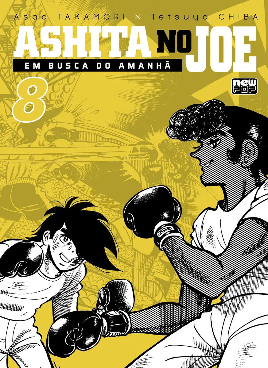 Capa de Ashita no Joe Volume 8