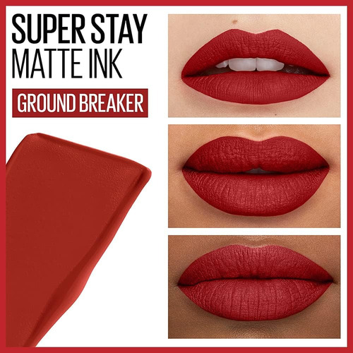 Labial Superstay Matte Ink Color Ground Breaker