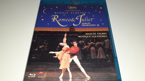 Blu-ray Romeo Y Julieta Opera De Paris, Rudolf Nureyev's !!!