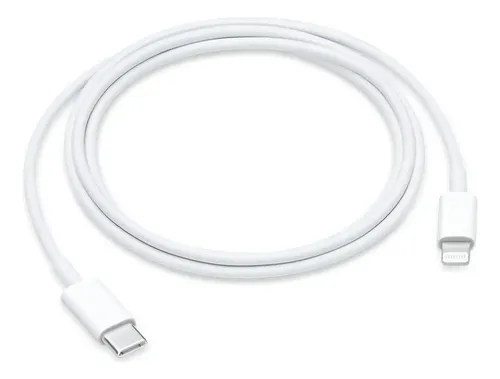 Cabo Usb-c Para Lightning 1 Metro Branco Apple